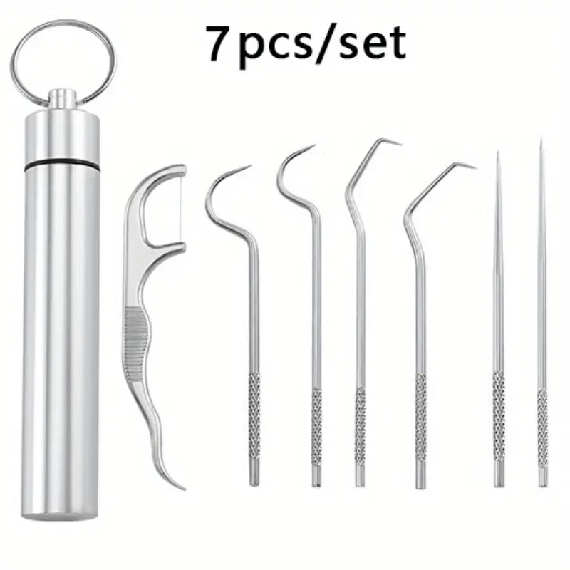 Stainless Steel Dental Floss Set The Last Floss You’ll Ever Need!