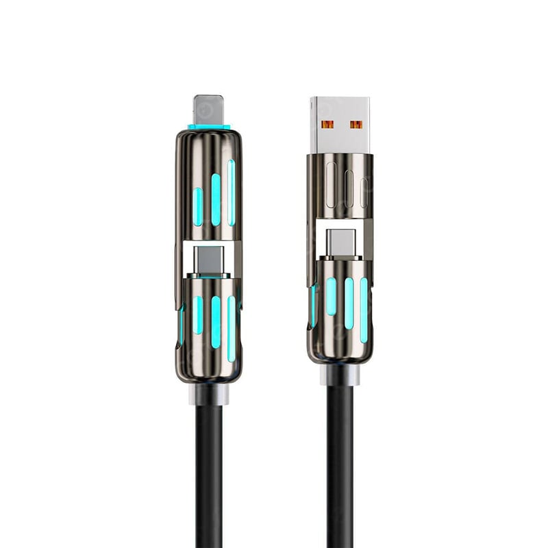 6.6ft 4-in-1 Fast Charging USB Charging Cable