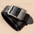 ! Men's Business Leather Belt Classic & Sophisticated Style!