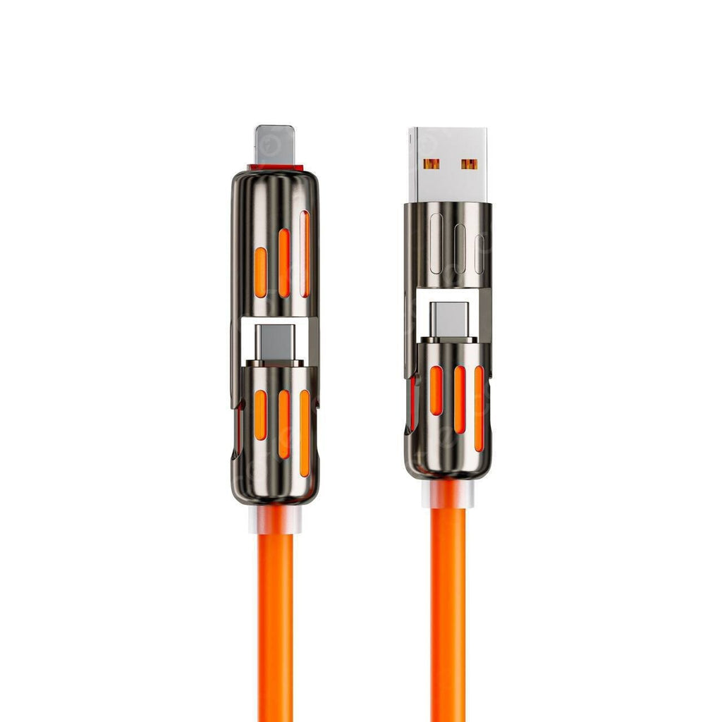 6.6ft 4-in-1 Fast Charging USB Charging Cable