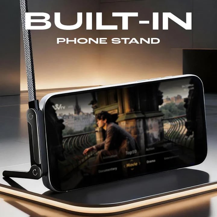 Year-End Sale 2-in-1 Invisible Holder Charger Cable – 240W Fast Charging Cord with Built-In Phone Stand